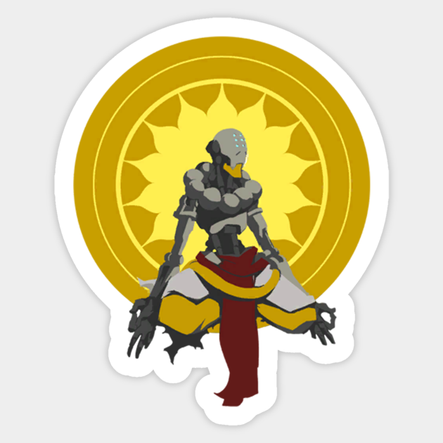 Zenyatta Aura Zenyatta Sticker Teepublic